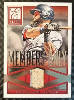 Mike Napoli 2015 Panini Donruss Elite Members Only Bat Relic #46 Red Sox • $1.51