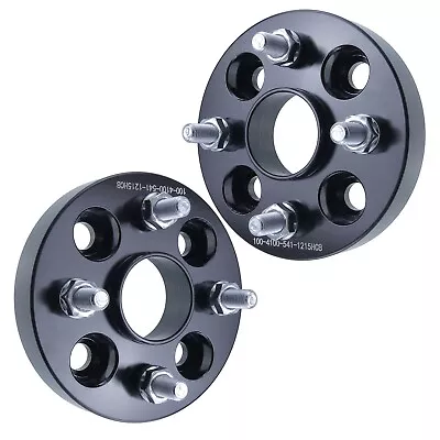 (2) 25mm Hubcentric Wheel Spacrs 4x100 54.1mm Hub Fits Scion XB Fits Mazda Miata • $37.95