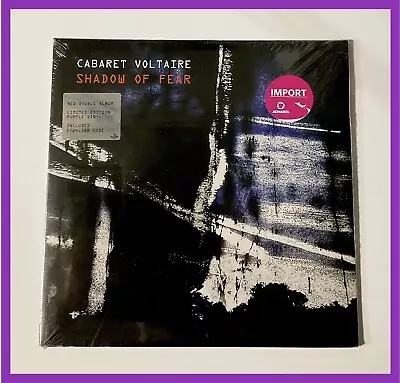 Cabaret Voltaire - Shadow Of Fear 2LPs On Purple Vinyl Electronic Techno Ambient • $29.98