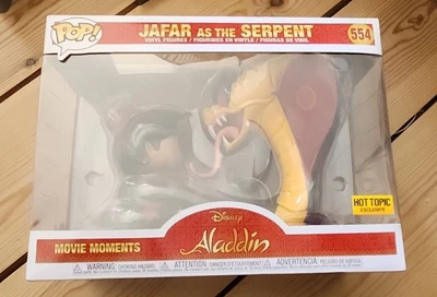 £19.99 • Buy Funko Pop Vinyl Jafar As Serpent #554 Movie Moments Disney Aladdin Hot Topic 
