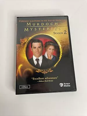 Murdoch Mysteries: Season 2 DVD - Acorn Media - Tested • $5.60