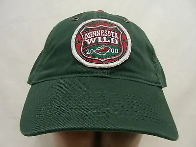 MINNESOTA WILD Official Inaugural RARE 2000 Season STRAPBACK Baseball Cap Hat! • $11.99