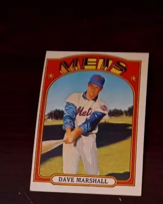 1972 Topps High # Dave Marshall Card #673 Near Mint (see Scan) • $14.99
