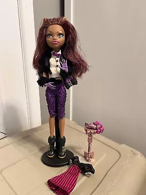 Monster High Clawdeen Wolf Sweet 1600 Doll 2008 Mattel • $15