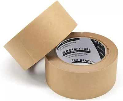Brown Kraft Paper Tape 2” X 43 Yards Writable Non-Coated Surface For Masking  • $26.16