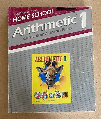 A Beka Book Homeschool - Arithmetic 1 - Curriculum / Lesson Plans • $11.99