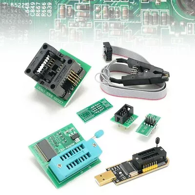 1 8V Adapter 2425 Series USB Programmer SOIC8 Clip For Unlocking Software • £18.36
