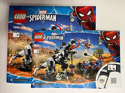 Lego Marvel: Venomosaurus Ambush 76151 INSTRUCTIONS ONLY. City Town Legoland • $4