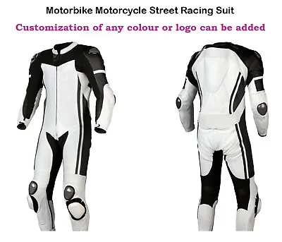 Custom Motorcycle Leather Racing Suit Motorbike Riding Suit All Sizes Available • $353.16