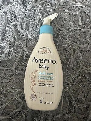 Aveeno Baby Daily Care Moisturising Lotion Prebiotic Oatmeal 250ml • £6.25