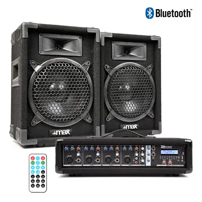 Small Band PA System - Max 8  Passive Speakers With PDM-C405A Mixer Amplifier • £269