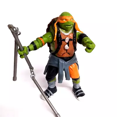 Ninja Turtles MICHELANGELO Figure 2015 Playmates TMNT Out Of The Shadows • $12.69