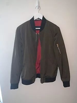 Mens Zara Bomber Jacket Size Medium  • £3