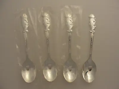 4 Vtg Kellogg Tony The Tiger Silver Plate Spoons 1965 New Old Stock  Lot * 91 • $24.99