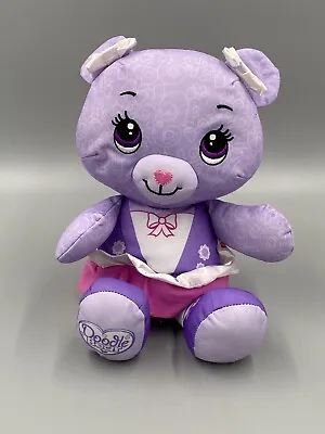 Fisher Price 15” Purple Doodle Bear Plush Stuffed Animal • $11.20