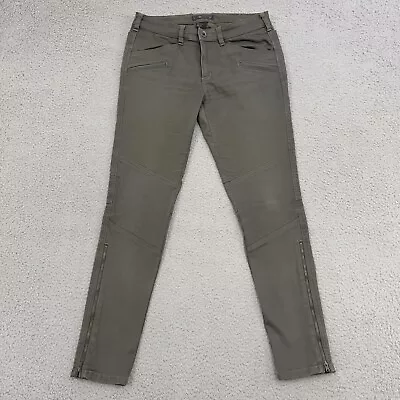 511 Tactical Pants Womens 8 Long Green Tapered Zip Ankles Hiking Hunting 30x30 * • $24.88