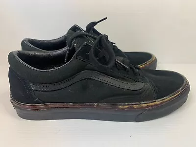 Vans Unisex Shoes Old Skool Suede Black Skate Mens US 8 Womens US 9.5 • $29.99