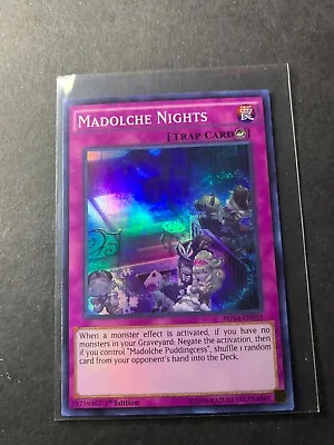 Yugioh - Madolche Nights (Super Rare) (1st Edition) - MP14-EN051 (P) • $1.25