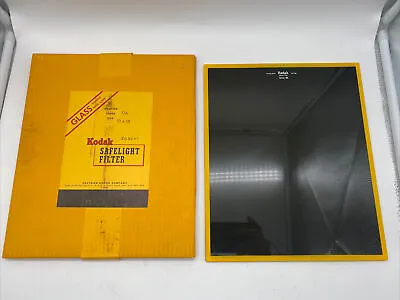 $24.99 • Buy Kodak Safelight Filter- 10x12” Wratten Series OA Glass Filter
