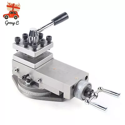 80mm Universal AT300 Lathe Tool Post Assembly Metal Lathe Machine Tool Holder  • $116.85