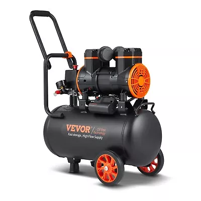 NEW Air Compressor 6.3 Gallon 1450W 3.35 CFM@ 90PSI 70 DB Ultra Quiet Oil Free • $144