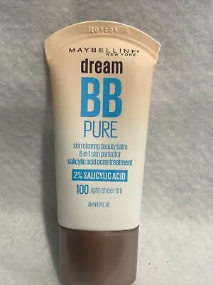 MAYBELLINE Dream Pure BB Cream - Light 100 See Pictures • $7.99