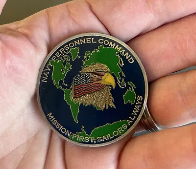 1.75  Authentic Navy Seal SWCC Diver EOD Seabee PERS 401 Detailer Coin VERY RARE • $35