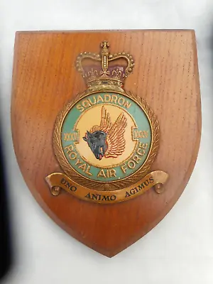 Raf/ Royal Air Force  35  Squadron  Wall Plaque/ Crest /shield. • £22.99