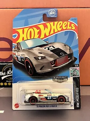 HOT WHEELS 15 Mazda Mx5 Miata Zamac US Exclusive 1:64 Diecast COMBINE POST F&F • £13.99