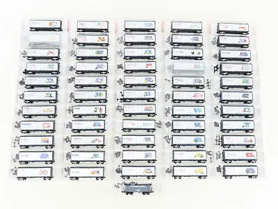 N Scale Micro-Trains Line MTL USA State Car Series - COMPLETE 56 CAR SET • $799.95