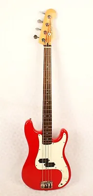 $499.99 • Buy *Fender Squier Bullet Bass Electric Guitar Red Made In Korea