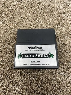 Clean Sweep (Vectrex 1982) Tested • $25