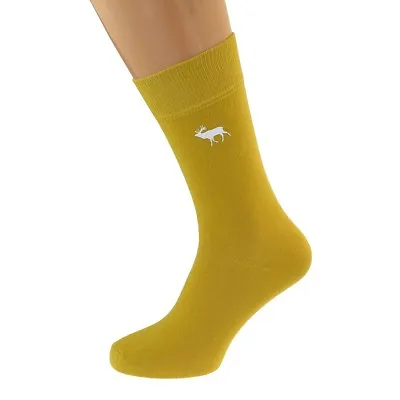 Contemporary Stag Design Mens Socks UK Size 5-12 In Various Colours X6N796 • £4.99