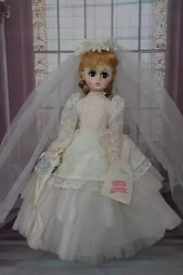 VINTAGE: Madame Alexander #1685 Elise Bride 17  Doll Blonde Hair 80s! • $22.99