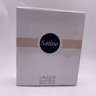 Lalique Satine 100ml EDP Spray For Her Womens Perfume Toilette C531 • £28