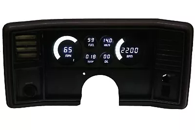 1978-1988 Monte Carlo Digital Dash Panel White LED Gauges Lifetime Warranty • $365.16