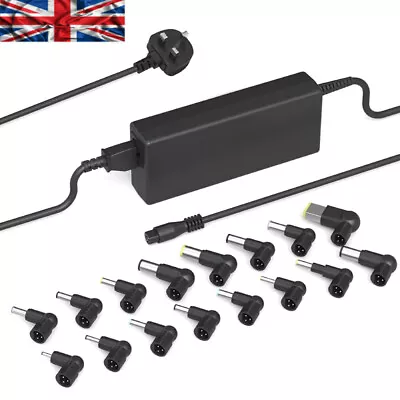 90W Universal AC Laptop Charger Power Adapter For HP Compaq Lenovo IBM Dell Acer • £11.99