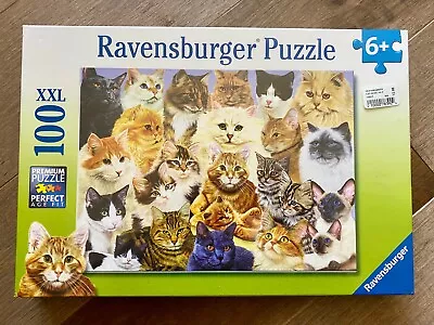 Ravensburger Cat Pride  100 XXL Jigsaw Puzzle 19”x14” NEW SEALED Ages 6+ • $12.50