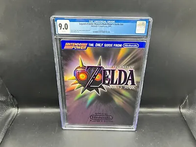 2000 Legend Of Zelda Majora's Mask Nintendo Player's Guide CGC 9.0 WHITE POP 1 • $249.99