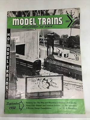 Model Trains 1952 September Coaling Tower Shorty Gas Electric Car Narrow Gauge • £12.80