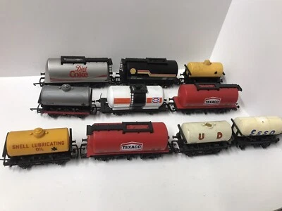 £9.99 • Buy OO Gauge Tanker Wagons Rolling Stock Lot