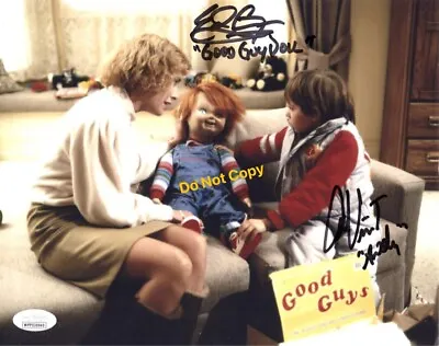 ALEX VINCENT EDAN GROSS Signed 8x10 Photo GOOD GUYS DOLL Voice Child’s Play JSA • $127.74