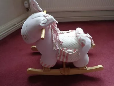 Rocking Horse Lollipop Lane Pink Suit 6~ Months~2 Yrs Good Condition Very Clean • £10