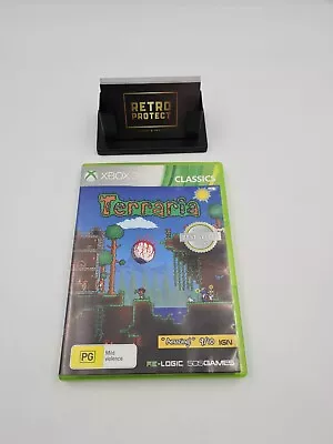 NEAR MINT DISC ONLY CLASSICS  Terraria (Xbox 360) Complete W Manual • $12.99