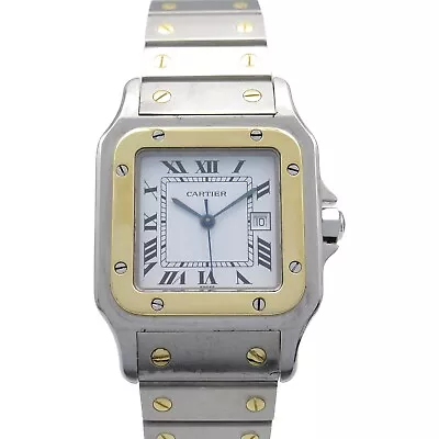 CARTIER Santos Galbe LM Wrist Watch 2961 Automatic K18YG SS Used Women • $4595.20