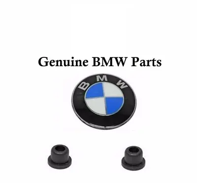 BMW E10 E30 E46 E82 E90 Emblem Roundel For Hood W/ 2 Grommets Genuine • $62.81