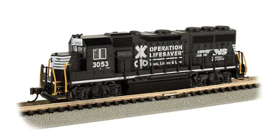 Norfolk Southern EMD GP40 Locomotive Operation Lifesaver Bachmann 63565 N SCALE • $99.42