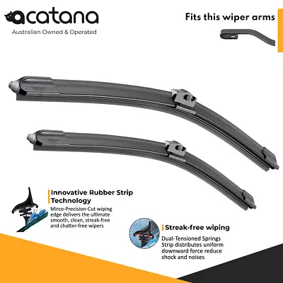 Wiper Blades For Nissan Murano Z51 2009 - 2015 Pair 26  + 16  Replacement Set • $25.90