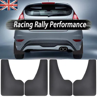 Splash Guards For Ford Fiesta ST RS Zetec S Mk5 MK6 Mk7 Mk8 Mudflaps Mud Flaps • £13.49