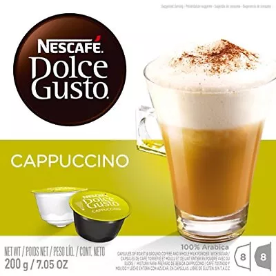 Nescafe Dolce Gusto For Nescafe Dolce Gusto Brewers Cappuccino 16 Count • $27.11
